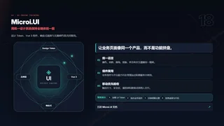 用统一设计系统保持全端体验一致暗色预览图